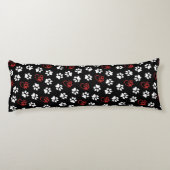 Coussins Longs Motif De Pâtes, Patrouilles Blanches, Patrouilles (Dos)