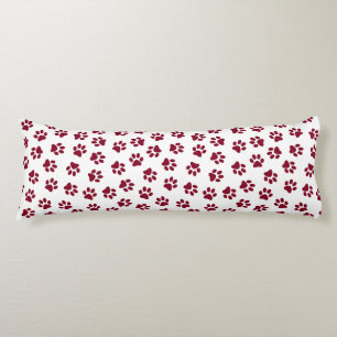 Coussins Longs Motif De Pâtes, Poches De Chien, Pâtes De Bourgogn