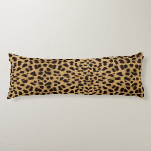 Coussins Longs Motif de peau de léopard