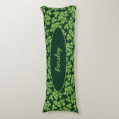 Coussins Longs Motif de persil (Devant (Vertical))