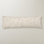 Coussins Longs Motif de points botaniques (Dos)