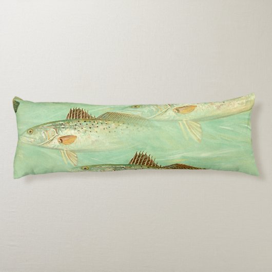 Coussins Longs Motif de poisson de bar  (Dos)