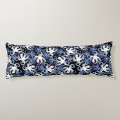 Coussins Longs Motif de répétition | Motif de pieuvre (Dos)