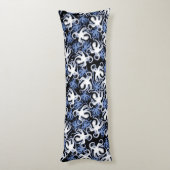 Coussins Longs Motif de répétition | Motif de pieuvre (Dos (Vertical))