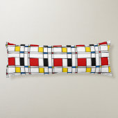 Coussins Longs Motif de Stijl (Dos)