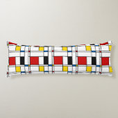Coussins Longs Motif de Stijl (Devant)