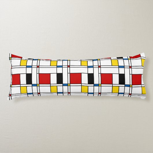 Coussins Longs Motif de Stijl (Devant)