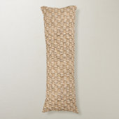 Coussins Longs Motif de tapis Sisal (Devant (Vertical))