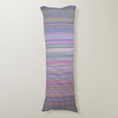 Coussins Longs Motif de test d'écran de télévision cassé (Devant (Vertical))