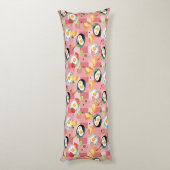 Coussins Longs Motif de tomate et d'oeufs au plat (Dos (Vertical))