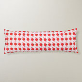 Coussins Longs Motif de tomate rouge mignon (Dos)