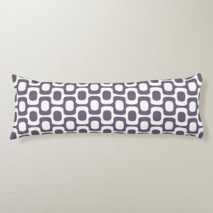 Coussins Longs Motif de trottoir d'Ipanema, Motif de plage, Brési