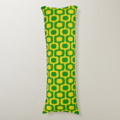 Coussins Longs Motif de trottoir d'Ipanema, Motif de plage, Brési (Devant (Vertical))