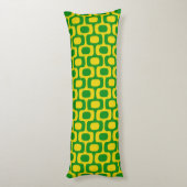 Coussins Longs Motif de trottoir d'Ipanema, Motif de plage, Brési (Dos (Vertical))