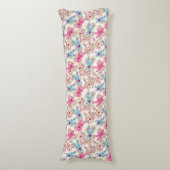 Coussins Longs Motif d'enfant de Kawaii avec des griffonnages (Devant (Vertical))