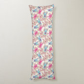 Coussins Longs Motif d'enfant de Kawaii avec des griffonnages (Dos (Vertical))