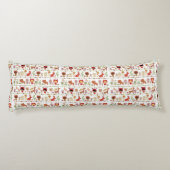 Coussins Longs Motif d'enfant et d'animaux (Dos)