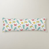 Coussins Longs motif des créatures de mer (Dos)