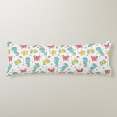 Coussins Longs motif des créatures de mer (Devant)