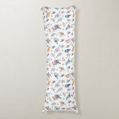 Coussins Longs Motif des oiseaux de printemps (Devant (Vertical))