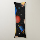 Coussins Longs Motif d'espace (Devant (Vertical))