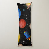 Coussins Longs Motif d'espace (Dos (Vertical))