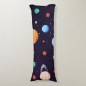 Coussins Longs Motif d'espace (Devant (Vertical))