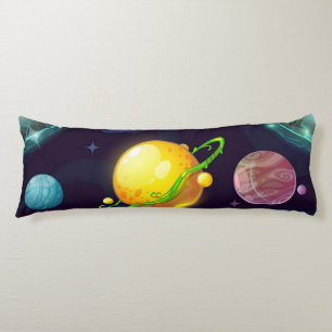 Coussins Longs Motif d'espace