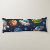 Coussins Longs Motif d'espace (Dos)