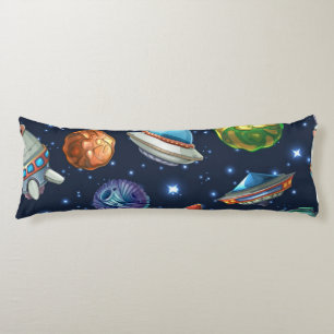 Coussins Longs Motif d'espace