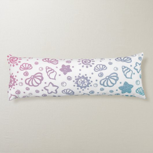 Coussins Longs Motif d'été (Dos)