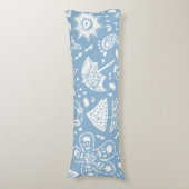 Coussins Longs Motif d'été (Devant (Vertical))