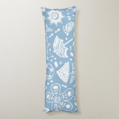 Coussins Longs Motif d'été (Dos (Vertical))