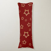 Coussins Longs Motif d'étoiles (Devant (Vertical))