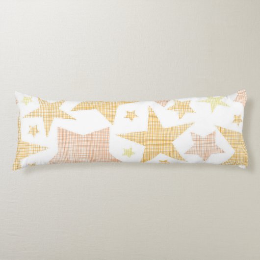 Coussins Longs Motif d'étoiles (Devant)