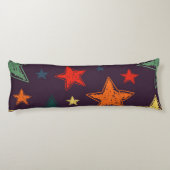 Coussins Longs Motif d'étoiles (Dos)