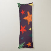 Coussins Longs Motif d'étoiles (Dos (Vertical))