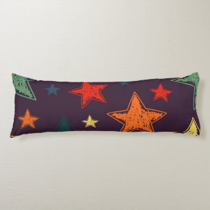 Coussins Longs Motif d'étoiles