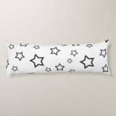 Coussins Longs Motif d'étoiles (Dos)