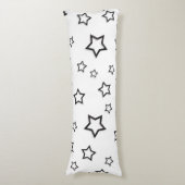 Coussins Longs Motif d'étoiles (Devant (Vertical))