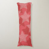 Coussins Longs Motif d'étoiles (Devant (Vertical))