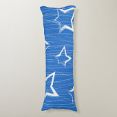 Coussins Longs Motif d'étoiles (Devant (Vertical))