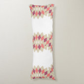 Coussins Longs Motif Diamond Swirl (Devant (Vertical))