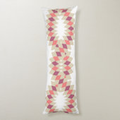 Coussins Longs Motif Diamond Swirl (Dos (Vertical))