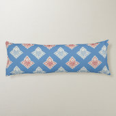 Coussins Longs Motif d'impression floral traditionnel (Dos)