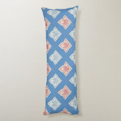 Coussins Longs Motif d'impression floral traditionnel (Dos (Vertical))