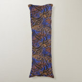 Coussins Longs Motif d'impression Leopard et Zebra (Devant (Vertical))