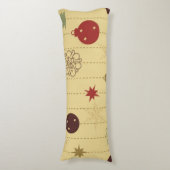 Coussins Longs Motif d'ornement (Devant (Vertical))