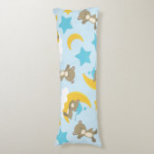 Coussins Longs Motif D'Ours, Mignonnes Ours, Nounours, Étoiles (Devant (Vertical))