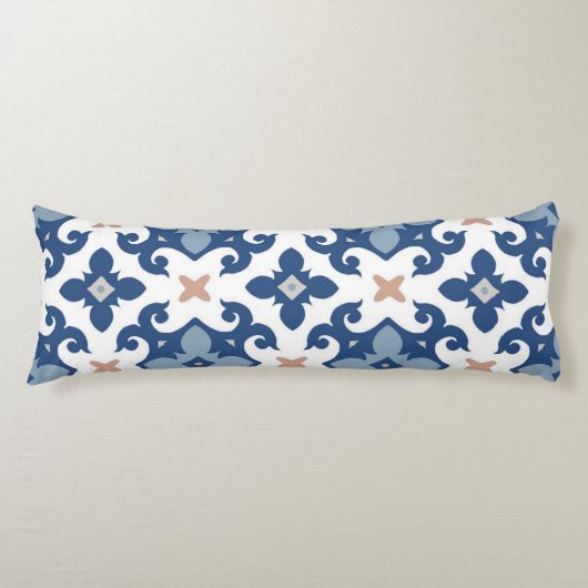 Coussins Longs Motif en céramique (Devant)